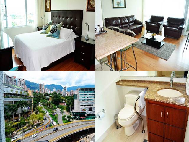 Rent Furnished Apartments in Medellín Colombia Code 3111