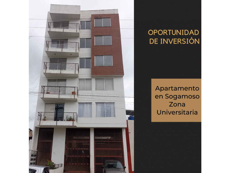 Oportunidad de Inversión: Apartamento en Sogamoso Zona Universitaria
