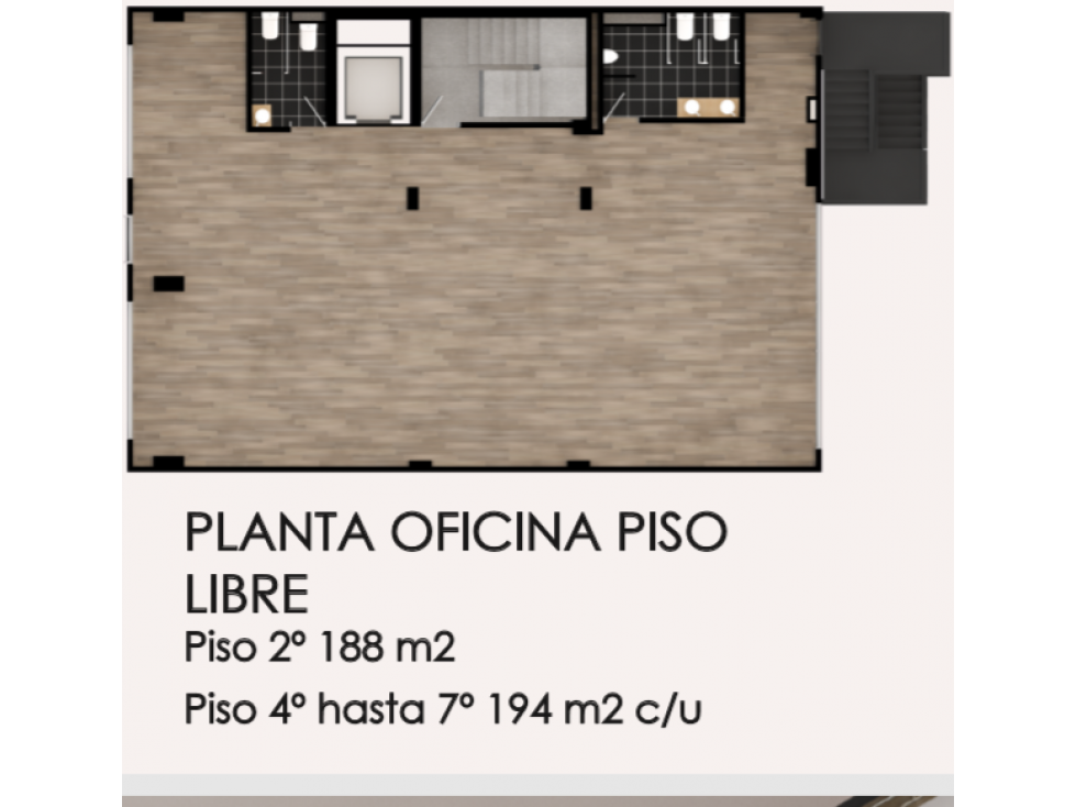 VENTA/ARRIENDO EDIFICIO VISTA 78 1.953 m2 en 7 Pisos